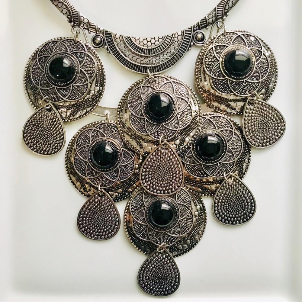 XL Boho Statement Necklace